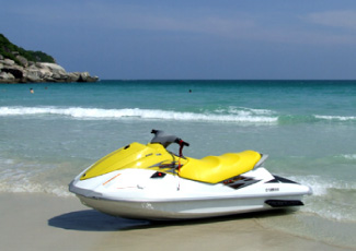 Jet Ski for Rent on Haad Rin Beach