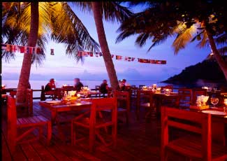 ROMANTIC BEACHFRONT RESTAURANT