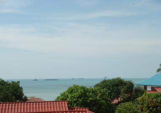 SEA VIEW FROM SUPERIOR HOTEL ROOM (2ND FLOOR)