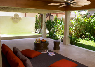 Living area at  Thai Villa