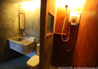 Bathroom inside Superior Garden Bungalow