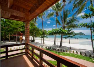 View from Beachfront Room