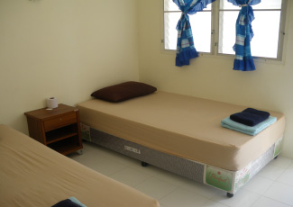 ROOM TYPE B WITH 2 SINGLE BEDS