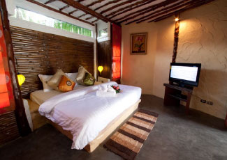 Inside Balinese Style Villa