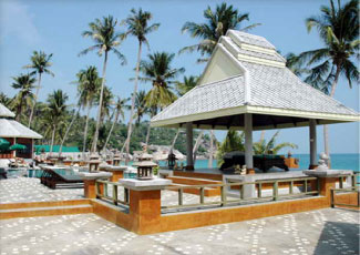 Pool and Beach Side Relaxing Area