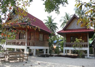 Fan Bungalows at Triangle Lodge