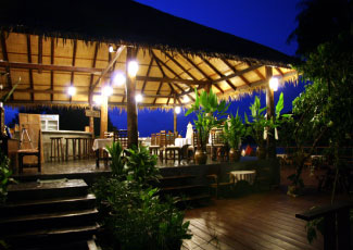 Sea View Restaurant at Night