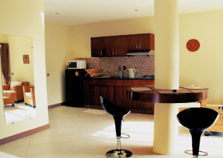 Fully equiped Kitchenette