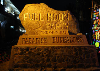 Full Moon Party at Paradise Bungalow