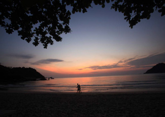 Sunset View at Thong Nai Pan Noi Beach