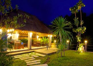 Mangrove Villa at night