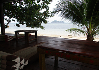 Chilling out on the beach