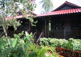 Wooden Bungalows at Salad Hut