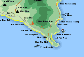 KOH PHA NGAN: THE SOUTH EAST
