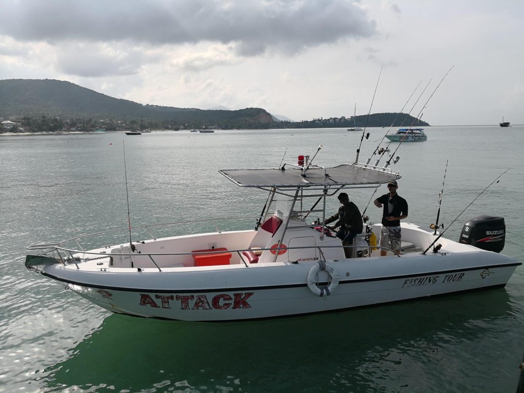 Attack Fishing Tour Boat